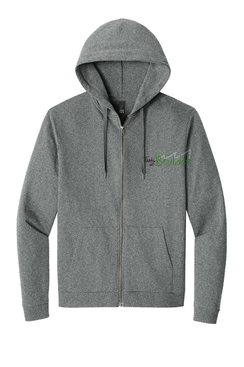 That's So Boulder zip hoodie in Gray Heather